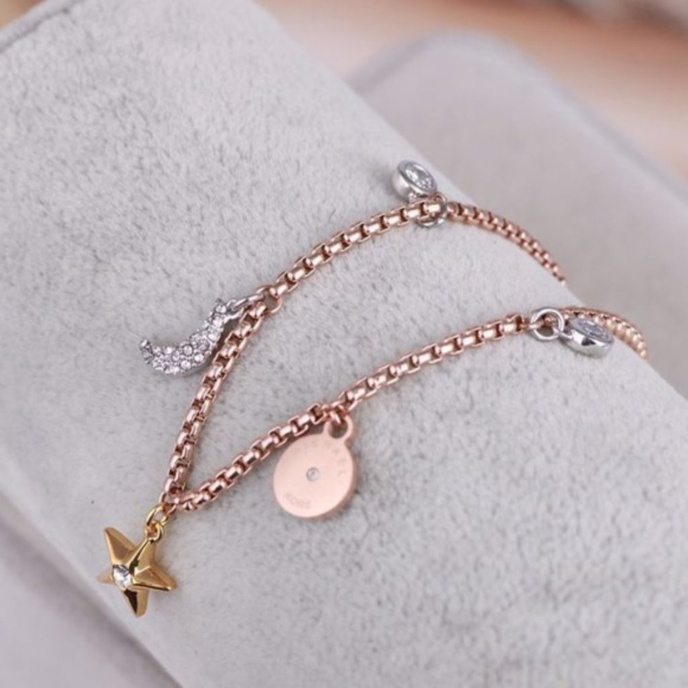 Michael Kors Zircon Multi-drop Adjustable Bracelet - Picture 8 of 9